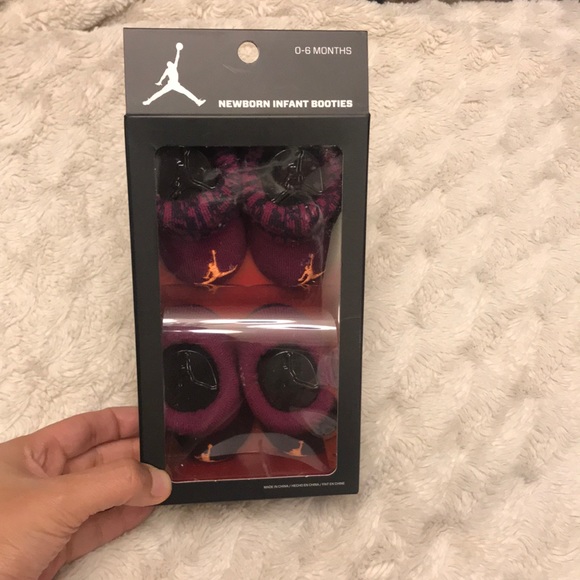 Jordan Other - BNIB Air Jordan infant booties 0-6 months